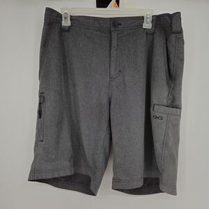 GameGuard Shorts Mens Large Gray‎ Moisture Wick Outdoors Performance FADED